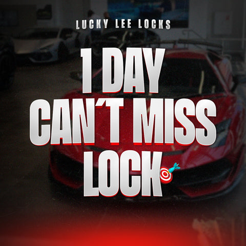 1 DAY CAN’T MISS LOCK PACKAGE 🎯